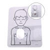 Philips Infant/Child Pad Placement Guide